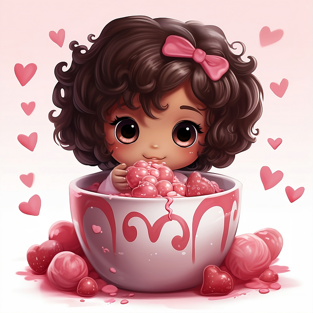 Free Ai Generated Girl illustration and picture