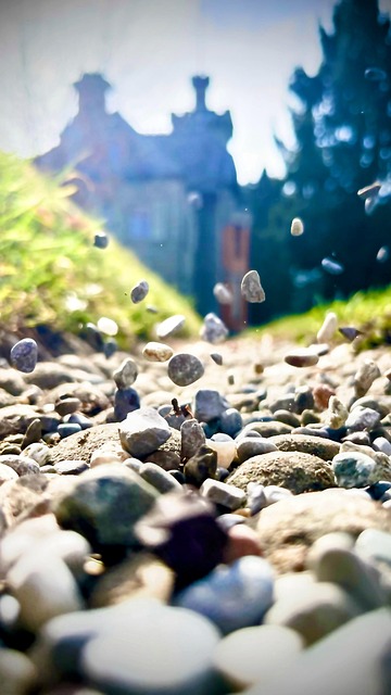 Sten, Falde, Slowmotion, Springe