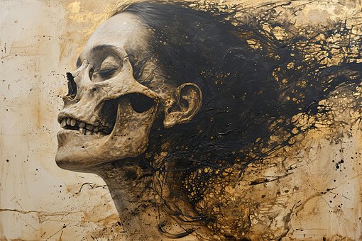 Free Skull Horror illustration and picture