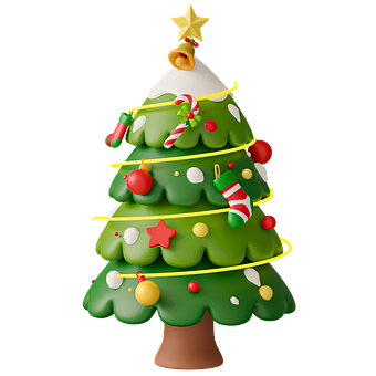 Free Tree Christmas illustration and picture