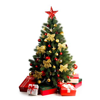 Free Gifts Tree illustration and picture