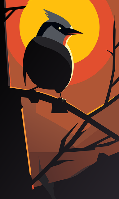 Free Ai Generated Bird illustration and picture