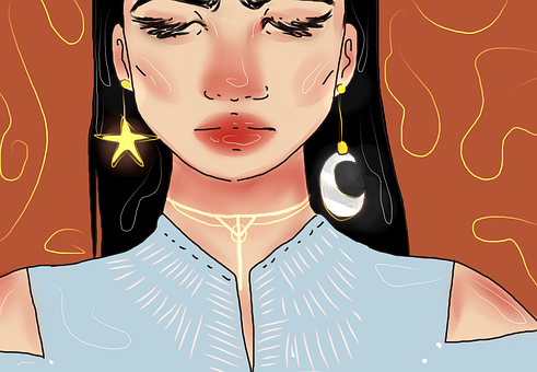 Free Woman Eyes illustration and picture