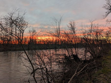 Free Flow Sunset photo and picture