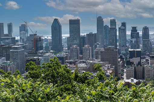 Montreal, Canada, By, Bygninger