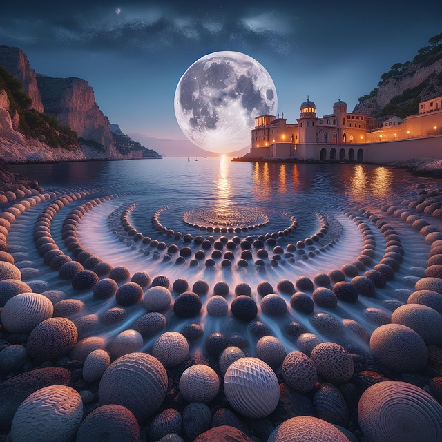 Free Ai Generated Moon illustration and picture