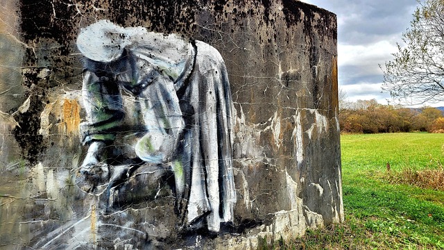 Mural, Cuadro, Imagen, Pared, Trozo