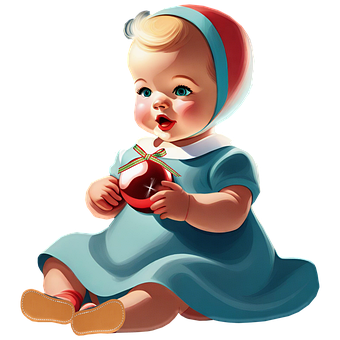 Free Ai Generated Baby illustration and picture