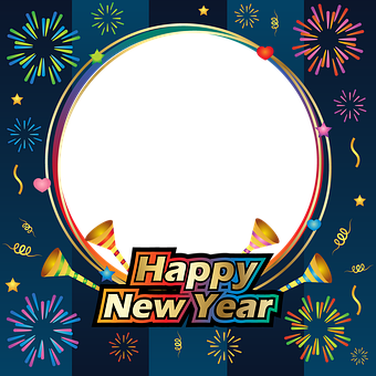 Free Frame New Year illustration and picture