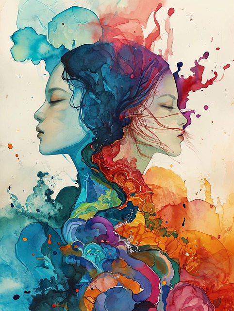 Free ai generated women duo illustration