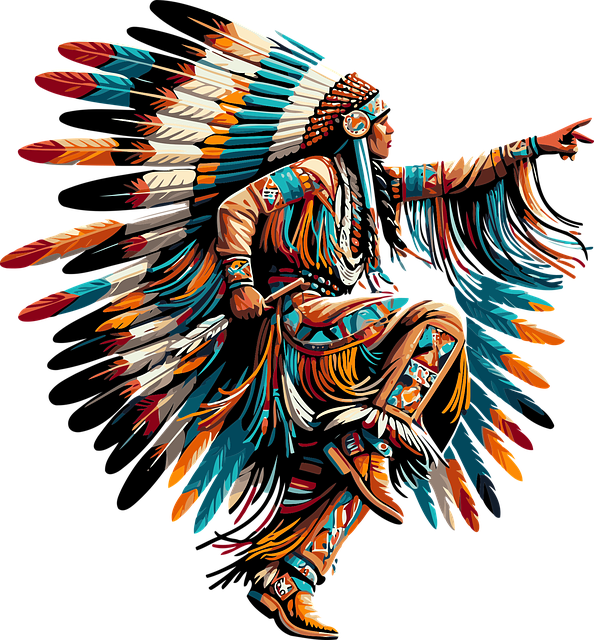 Free ai generated native indian vector