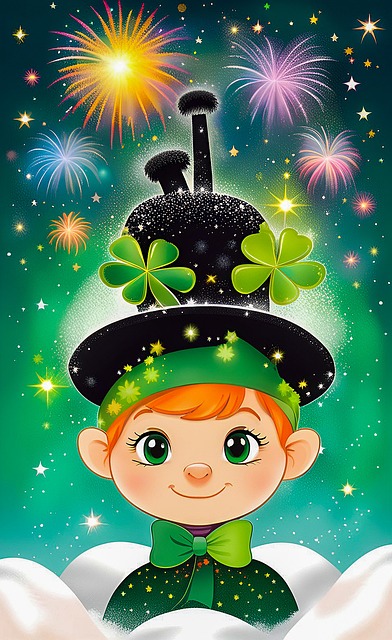 Rauchfangkehrer, Silvester, Feuerwerk