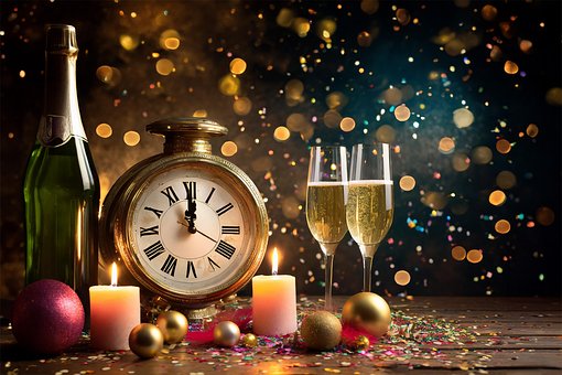 Free Ai Generated Sparkling Wine illustration and picture