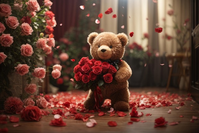 Free Ai Generated Teddy Bear illustration and picture