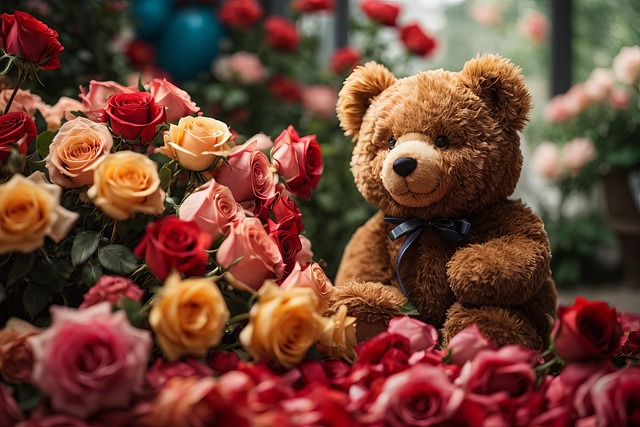 Free Ai Generated Teddy Bear illustration and picture