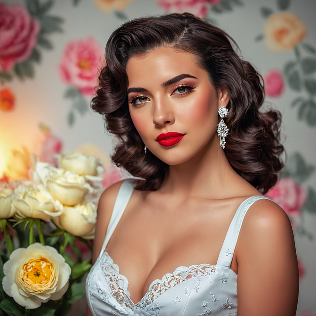Free ai generated woman model illustration