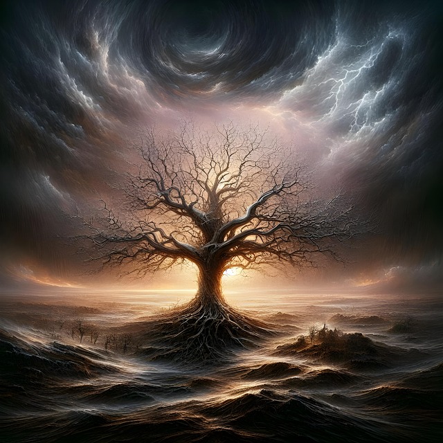 Free tree nature heaven illustration