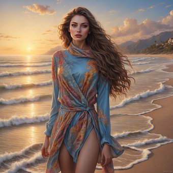 Free Ai Generated Woman photo and picture