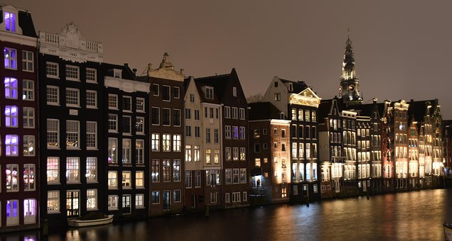 Free Amsterdam Evening Atmosphere photo and picture