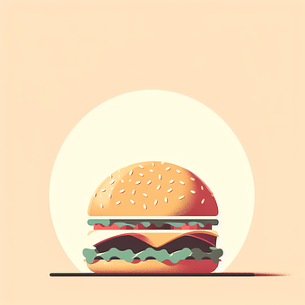 Ai Generiert, Burger, Hamburger