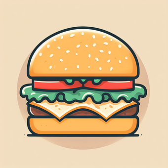Ai Generiert, Hamburger, Burger