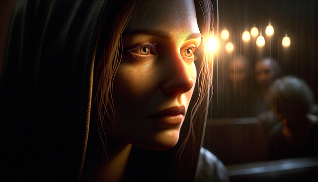 Download free HD stock image of Ai Generated Woman Free ai generated woman face illustration