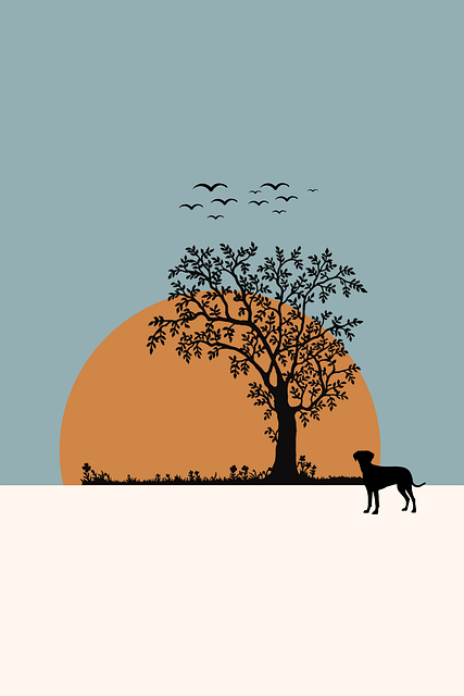 Free Trees Birds illustration and picture