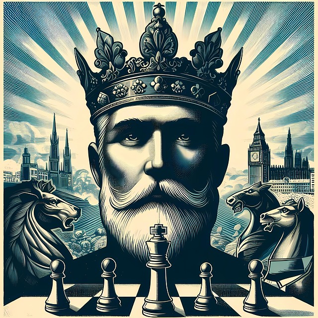 Free ai generated chess strategy illustration