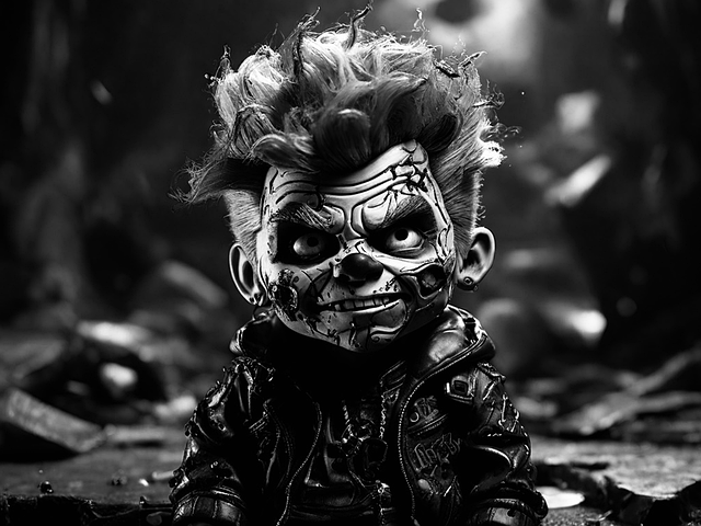Free ai generated mischievous freak illustration