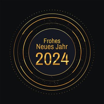 Free New Year'S Day 2024 illustration and picture