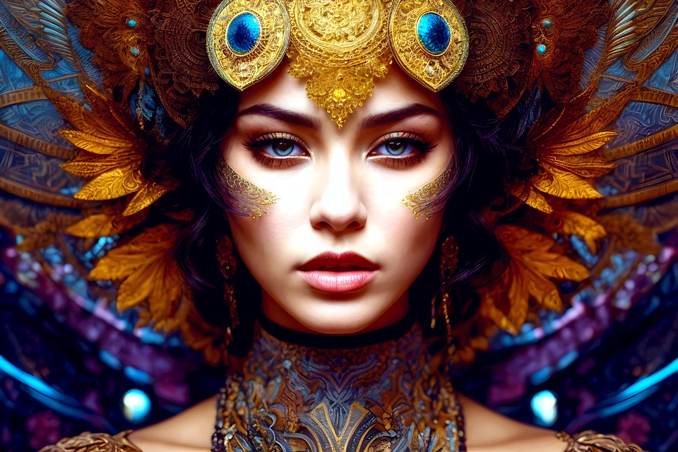 Download Beautybeyondwords, Goldengoddess, Eyesofsapphire. Royalty-Free