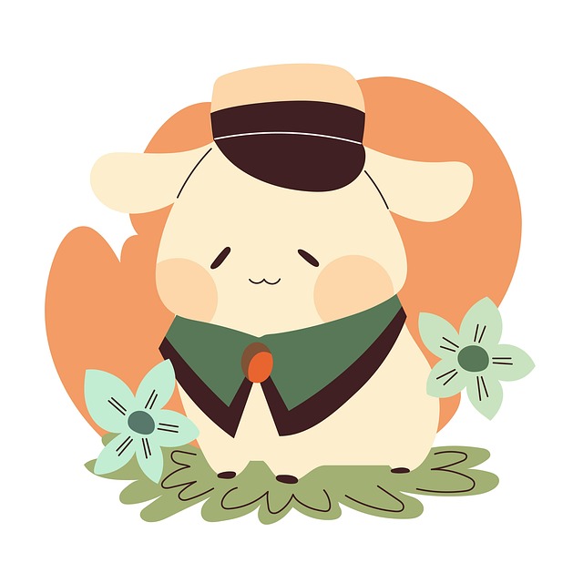 Free sheep ram mammal illustration