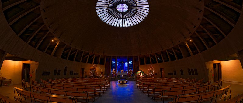 Kirche, Augsburg, Don Bosco, Panorama