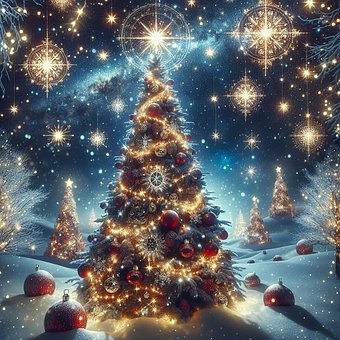 Free Christmas Nature illustration and picture