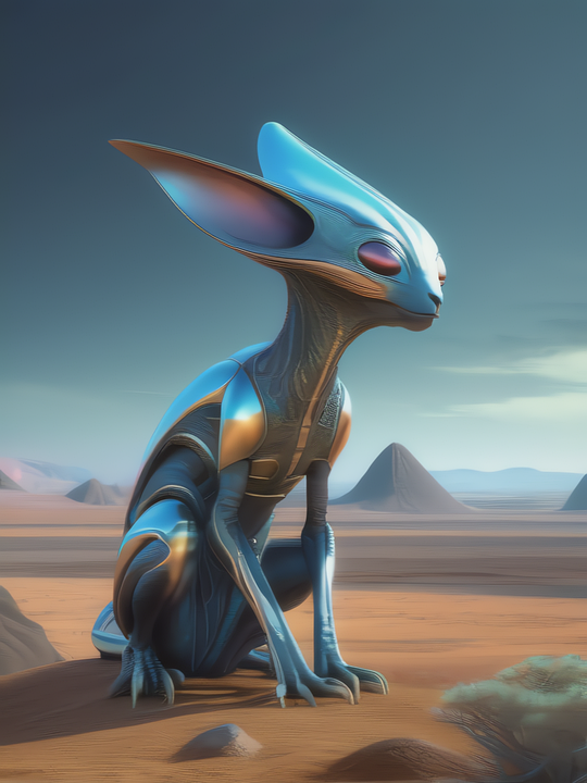 Alien Ai Normal Download Ai Generated, Extraterrestrial, Alien. Royalty-Free Stock ...