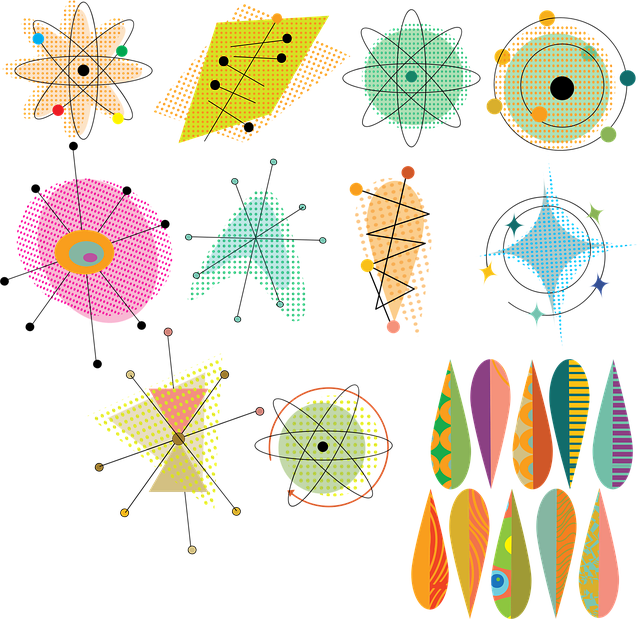 Free Mid Century Icons Icons vector and picture