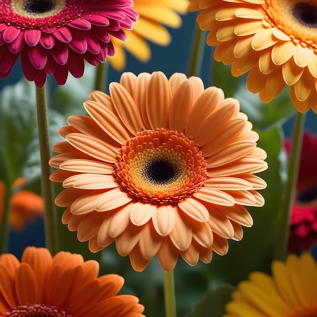 Ai Gerado, Margaridas Gerbera