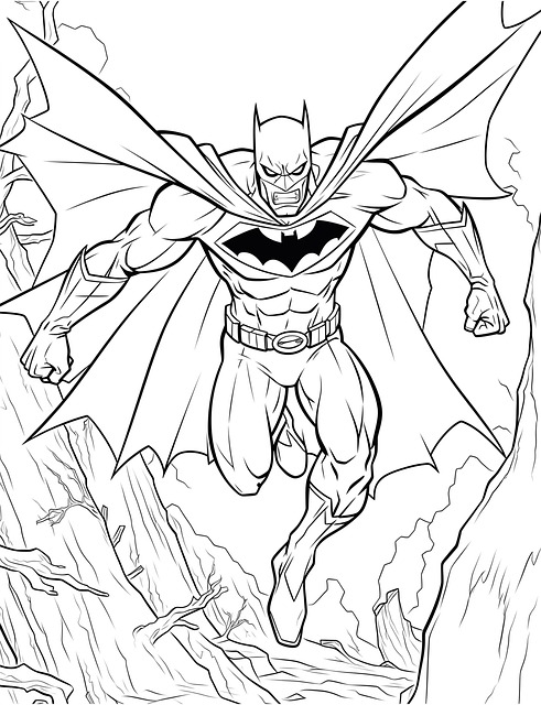Batman, Line Art, Χαρακτήρας, Ήρωας
