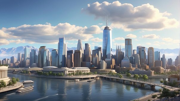 Horizonte, Paisaje Urbano, Edificios