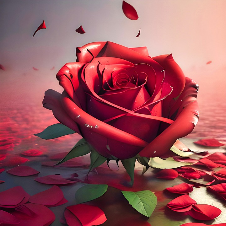 Download Ai Generated Rose Red Royalty-Free Stock Illustration Image ...