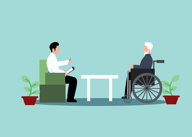 Free patient psychologist counseling vector