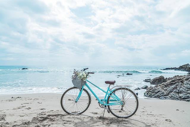 Bicicleta, Ciclismo, Natureza, Praia