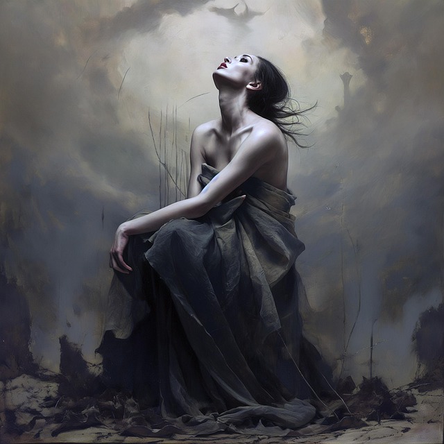 Ai Gegenereerd, Vrouw, Contemplatief