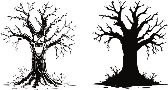 Free Oak Tree vector and picture