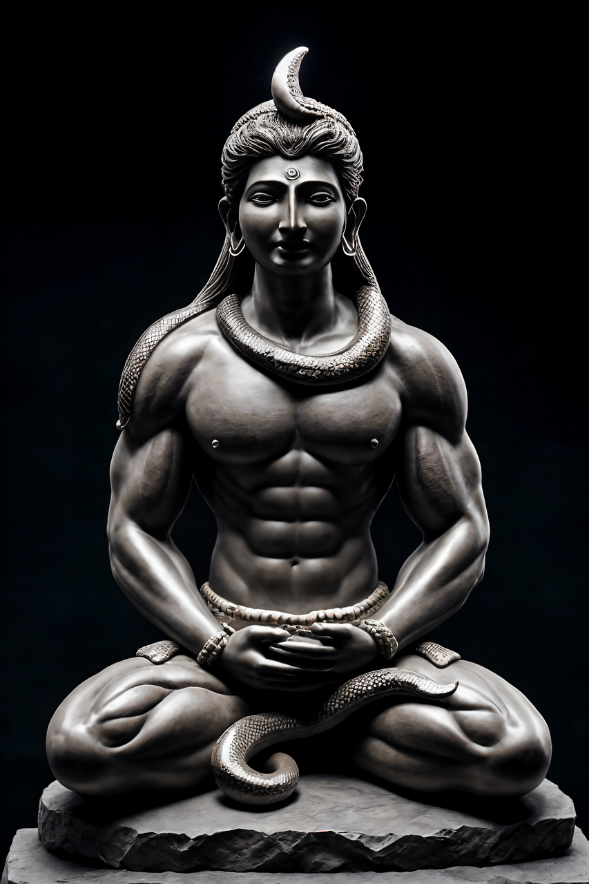 Download Ai Generated Shiva India Royalty-Free Stock Illustration Image ...