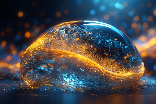 Free ai generated physics quantum physics illustration