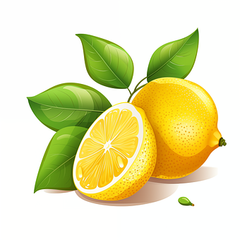 Free Lemon Cartoon illustration and picture