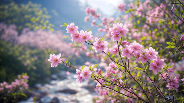 Free ai generated flowers blossoms illustration