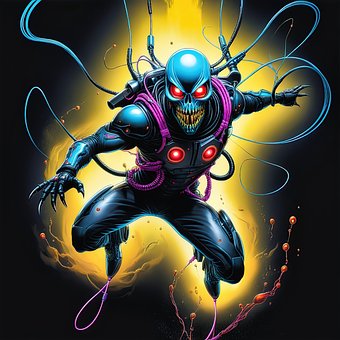 Cyborg, Robot, Futuro, Futurista