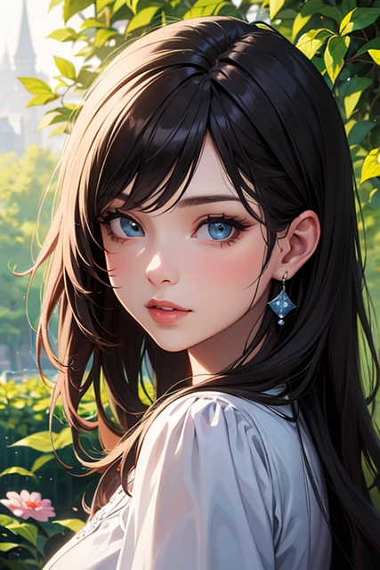 Free Woman Portrait illustration and picture